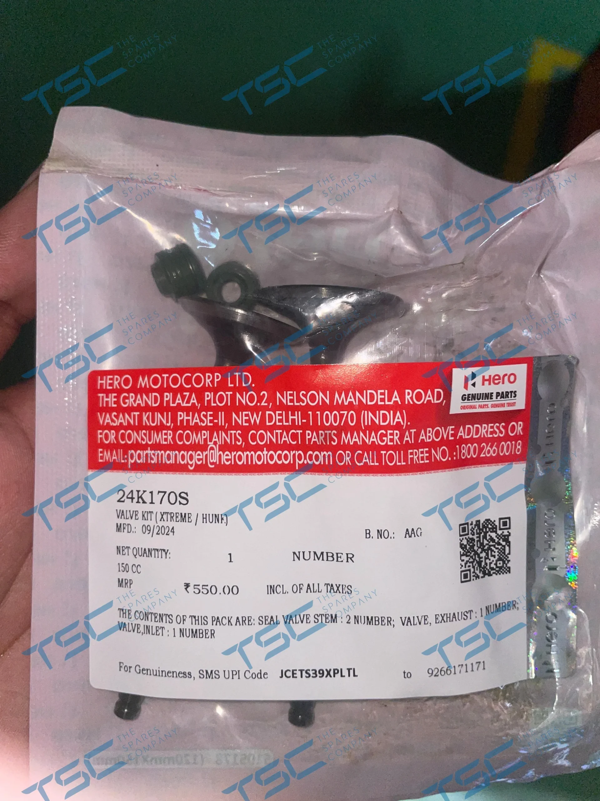 JUEGO DE VALVULAS